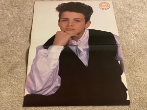 Joey Mcintyre Danny Wood teen magazine poster clipping 80's modeling Tutti young