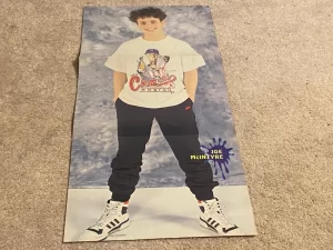 Joey Mcintyre Donnie Wahlberg teen magazine poster clipping 80's Full Body NKOTB