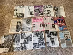 Saved by the Bell New Class teen magazine pinup clippings lot Bop 16 Tiger Beat