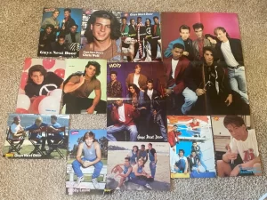 Guys Next Door teen magazine pinup clippings lot Bop Chris Wolf Damon Shap pix