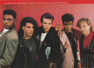 Guys Next Door Jordan Knight Joey Mcintyre teen magazine pinup clipping preteen