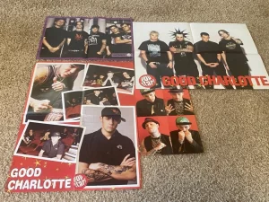 Good Charlotte teen magazine pinup clippings lot Teen Beat Tige Bop pix Japan
