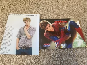 Andrew Garfield teen magazine pinup clippings lot Tiger Beat Bop Pop Star pix