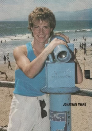 Jonathan Ward Bobby Jacoby teen magazine pinup clipping beach muscles pix