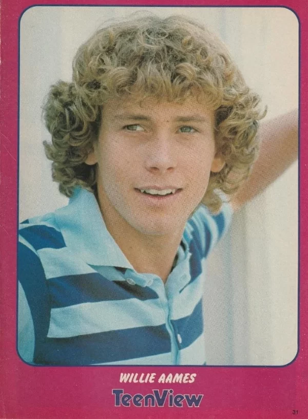 Lance Kerwin Willie Aames teen magazine pinup clipping Teen View child star pix - Image 2