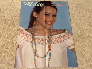 Cheeta Girls Miley Cyrus teen magazine poster clipping vintage young Teen Dream