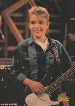 Chad Allen Kirk Cameron teen magazine pinup clipping guitar Star pre teen pix