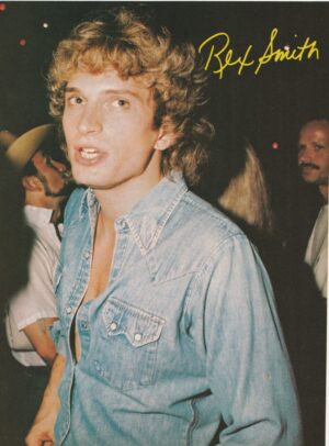 Rex Smith teen magazine pinup clipping jean shirt Teen Beat pix