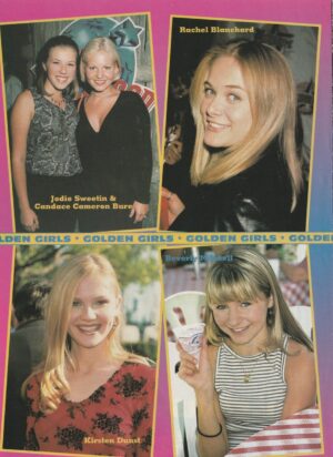 Jodie Sweetin Candace Cameron Kirsten Dunst Beverly Mitchell Rachel Blanchard Emma Bunton Baby Spice teen magazine pinup clipping pix