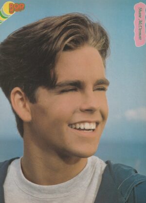 Shane Mcdermott Jason Priestley teen magazine pinup clipping smile headshot Bop pix