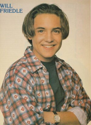 Will Friedle Rider Strong teen magazine pinup crossed arms Teen Machine 90's Boy Meets World