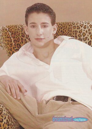 Greg Raposo teen magazine pinup Dream Street legs open rare