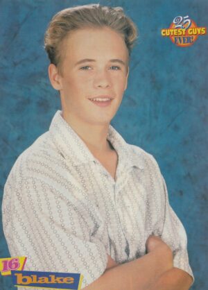 Blake Heron teen magazine pinup clipping pre teen child star 16 mag Young Boy