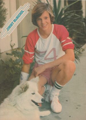 Jimmy Mcnichol Bee Gees teen magazine pinup clipping squat shorts legs RARE PIX