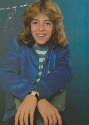 Leif Garrett teen magazine pinup clipping Vintage blue jacket Teen Beat 16 pix