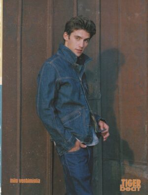 Milo Ventiniglia Dream Street teen magazine pinup clipping Aaron Carter Jeans