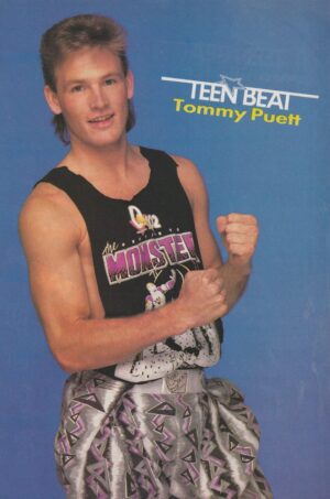 Tommy Puett Vanilla Ice teen magazine pinup muscles Teen Beat pix