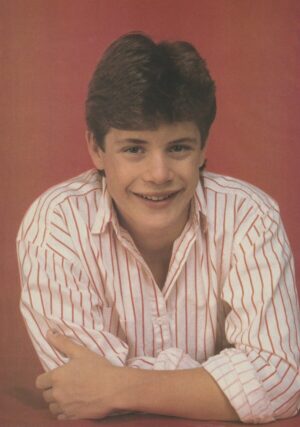 Sean Astin Jon Bon Jovi teen magazine pinup crossed arms Teen Beat pix Lord of the Rings younger days