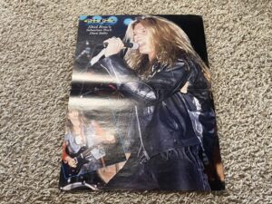 Sebastian Bach Dave Sabo Skid Row teen magazine poster clipping leather jacket