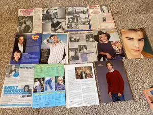 David Gallagher teen magazine pinup clippings lot Bop 16 Teen Beat Tiger Beat