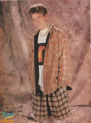 Joshua Jackson Leonardo Dicaprio teen magazine pinup clipping shorts Bop legs