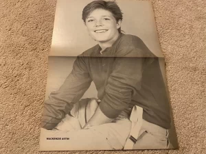 Mackenzie Astin Courtney Cox teen magazine poster clipping modeling Teen Beat