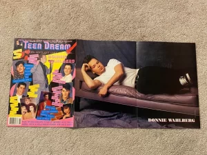 Kirk Cameron Michael J. Fox Julian Lennon teen magazine poster clipping steps