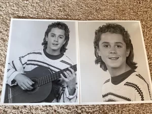 2 Vonni Ribisi 8x10 headshot photos photograph 90's guitar Pix Rare Last Set
