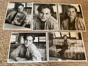 5 Rider Strong 8x10 headshot photos photograph BMW Set 90's Pix Rare Last Set