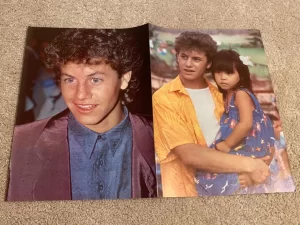 Kirk Cameron teen magazine poster clipping snake Teen Beat pix Growing Pains