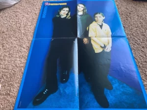 Hanson teen magazine poster clipping Teen Beat Big Hit 2 sides Bop 90’s pix