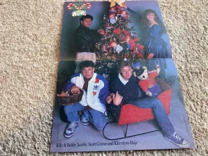Scott Grimes Chad Allen Billy Jacoby teen magazine poster clipping Christmas