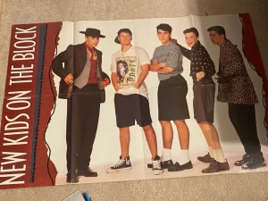 New Kids on the block teen magazine poster clipping poster book shorts Mcintyre