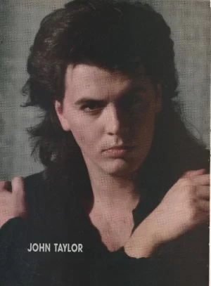 Duran Duran John Taylor Nick Rhodes teen magazine pinup clipping Teen Beat pix