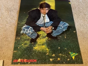 Jay Ferguson teen magazine poster clipping teen idols vintage squatting pix Bop