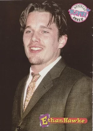 Ethan Hawke teen magazine pinup clipping headshot YOUNG Actor pix Tutti Frutti