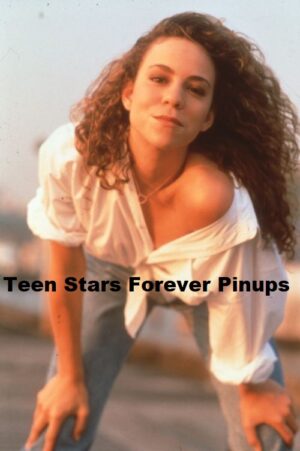 Mariah Carey 4×6 or 8×10 Photo vintage picture celebrity pix 90’s teen idols promo photo shoot curly hair