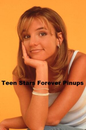 Britney Spears 4×6 or 8×10 Photo vintage picture celebrity pix 90’s teen idols promo photo young white shirt 1998 pix