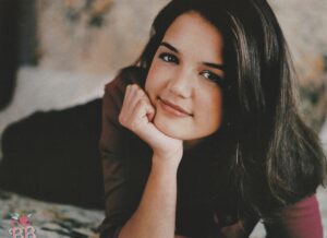 Katie Holmes Chris Kirkpatrick Nsync teen magazine pinup Dawson's Creek bed girl next door BB