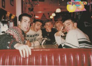 Nsync James Van Der Beek teen magazine pinup diner Superstars rare pix boy band