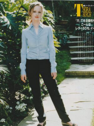 Thora Birch Ewan McGregor teen magazine pinup clipping Japan bushes pic Bop