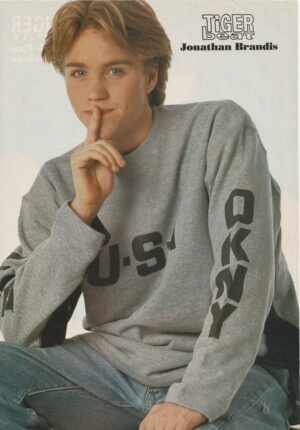 Jonathan Brandis Mark Paul Gosselaar teen magazine pinup clipping legs open shhh