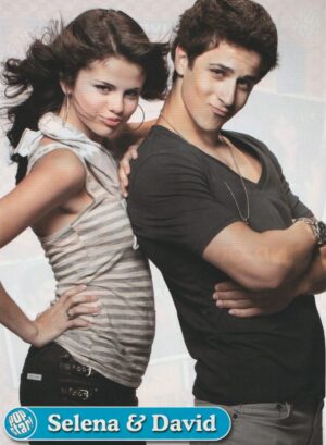 Selena Gomez David Hernie teen magazine pinup Wizards of Waverly Place Pop Star