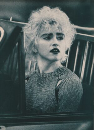 Madonna Corey Hart teen magazine pinup care black and white picture pix