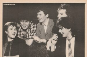 Duran Duran teen magazine pinup clipping laughing pix Teen Beat