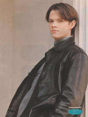 Jared Padalecki teen magazine pinup clipping leather jacket pix