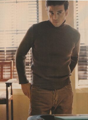 Jason Gedrick teen magazine pinup clipping playing pool pix