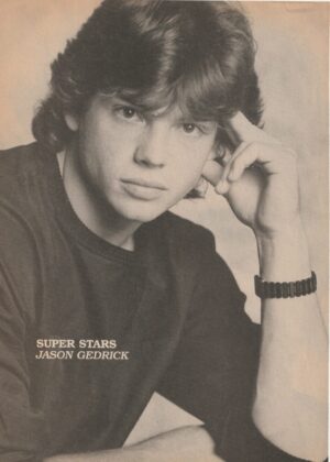 Jason Gedrick Rob Lowe teen magazine pinup clipping Superstars