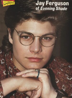 Jay Ferguson Jason Priestley teen magazine pinup clipping glasses Evening Shade