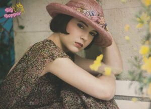 Alyssa Milano Poison teen magazine pinup flower dress Big Bopper pix